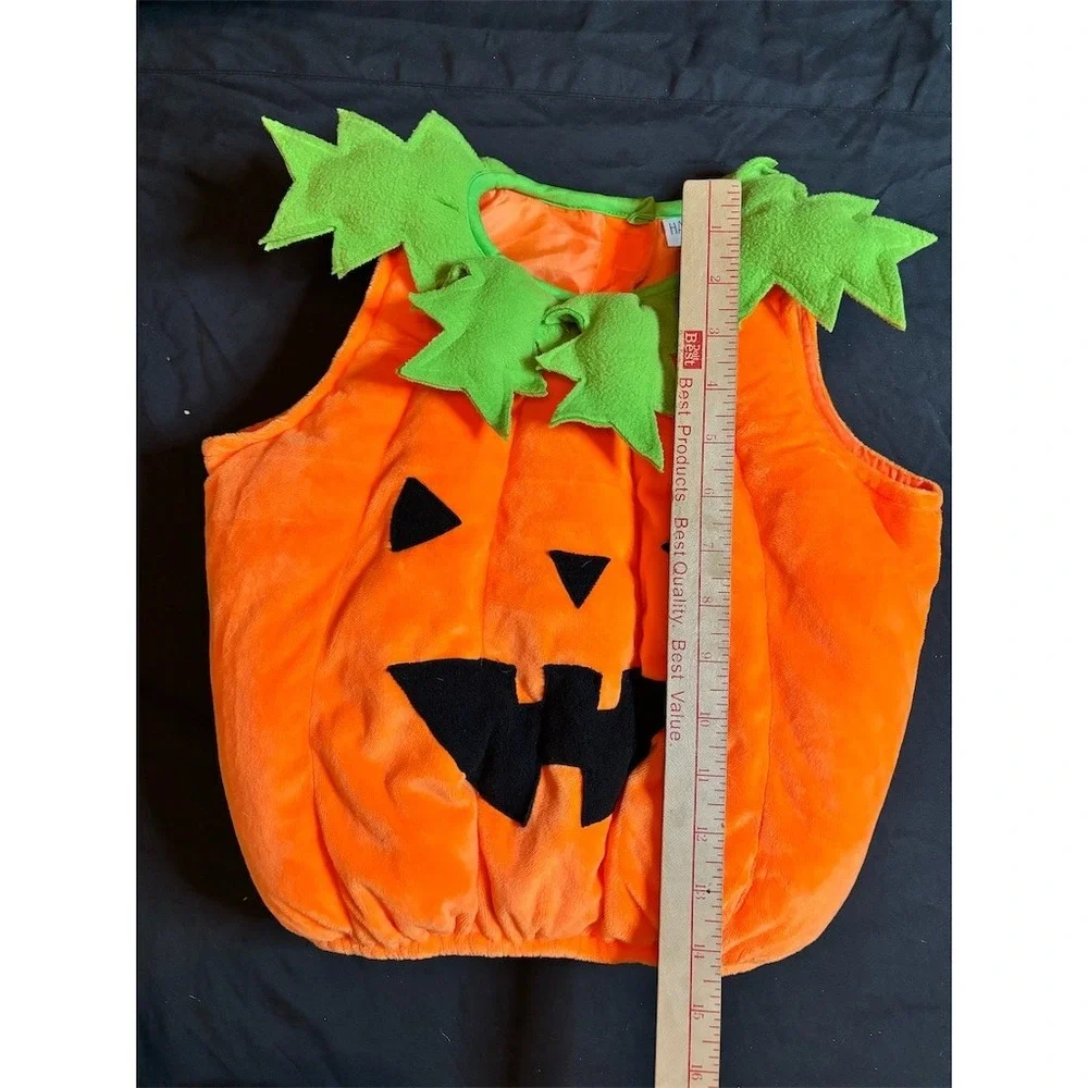 Hyde & EEK! Boutique Baby Pumpkin Jack-O-Lantern Costume Tunic 12-18M
